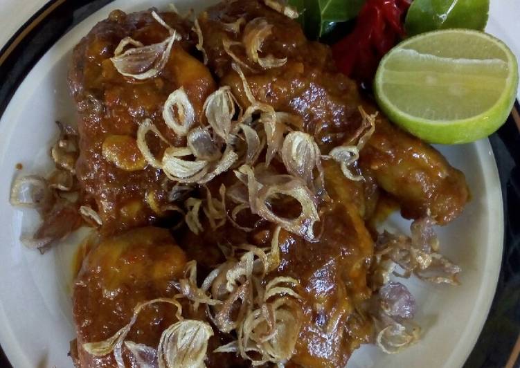 Resep Gulai Ayam tanpa Santan, Lezat
