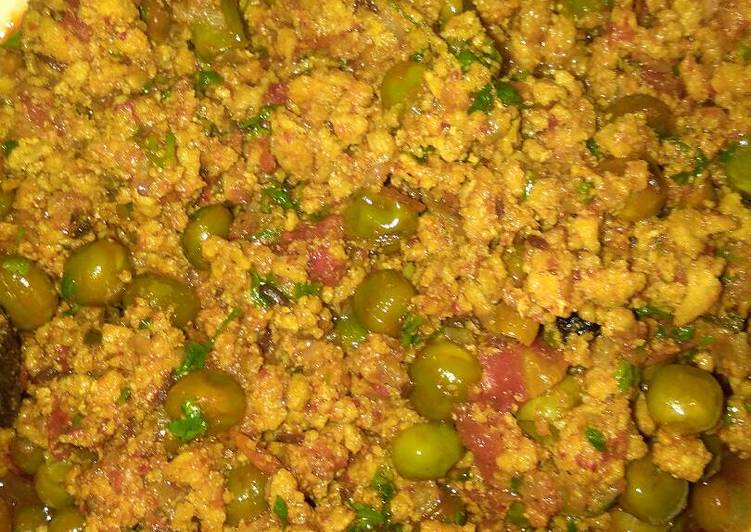 Chicken Kheema mutter