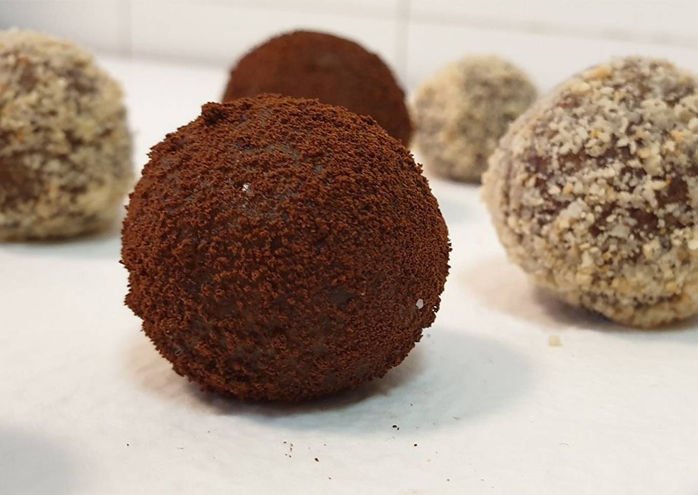 Bolitas de dátiles y nueces