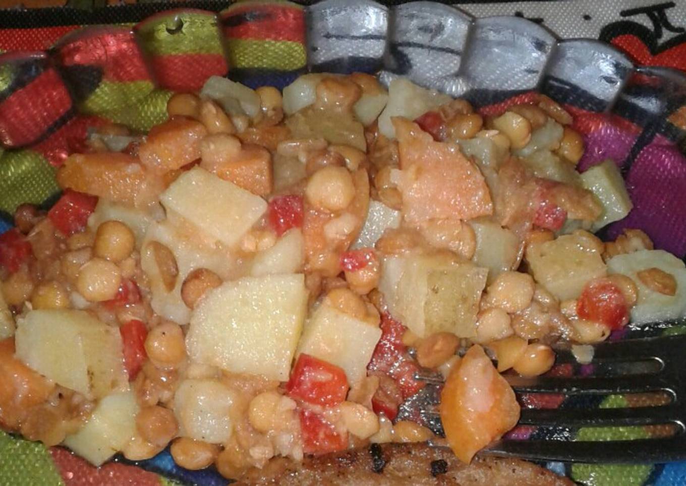 Ensalada fresca de lentejas