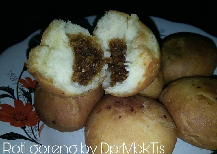 Roti isi no panggang alias DonSi (Donat Isi)