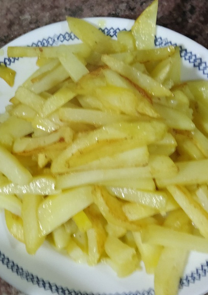 Una foto de Patatas fritas crujientes