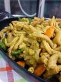 Tumis Usus Ayam Bumbu Kuning