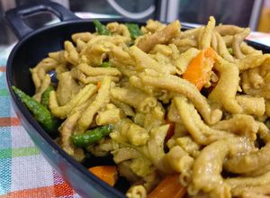 Foto resep Tumis Usus Ayam Bumbu Kuning