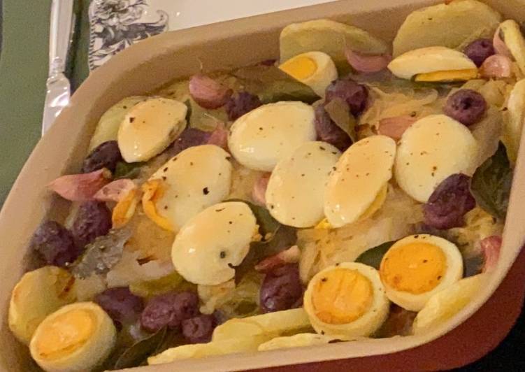 Bacalhau ao forno - Tudogosreceitas