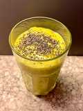 Smoothie με αβοκάντο, λωτό, αγγούρι, βανίλια & σπόρους τσία💛🩷💛