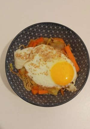 Une photo de Nouilles sautées faciles