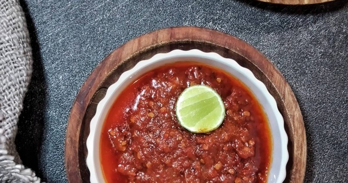 Resep Sambal Merah Padang Oleh Aniesaryono Cookpad