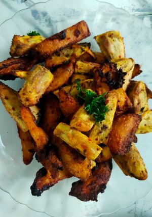 Foto resep Potato wedges air fryer