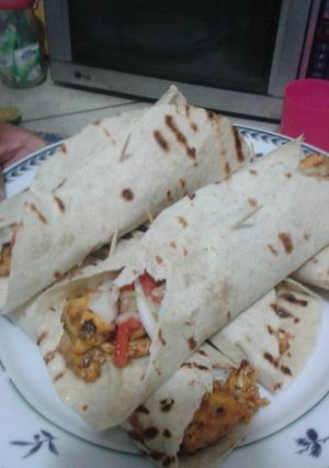 Una foto de Tacos de pollo