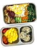 Cơm trộn Hàn Quốc gạo lứt: Giảm cân - lunchbox - eat clean (457calo)