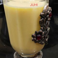 A picture of Saffron Milk.