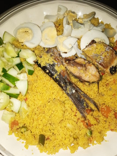 A picture of Veggies couscous.