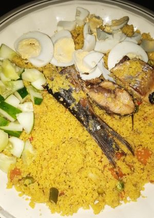 A picture of Veggies couscous.