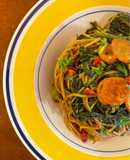 🍜 NOODLES UDON con CAROTE & RAPE