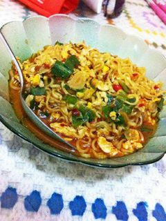 Foto resep Ramen Pedas Ala Indomie