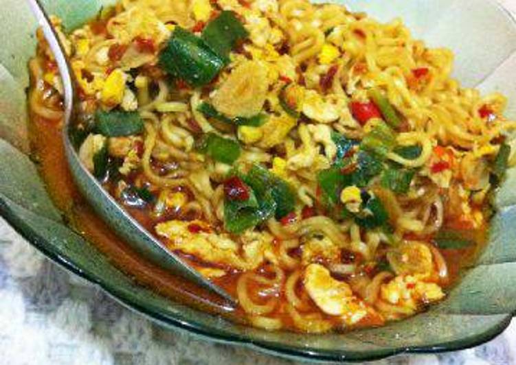 Ramen Pedas Ala Indomie