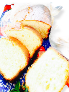Una foto de Budín de limón súper esponjoso de mamá (Marina) merienda lista en 40 minutos
