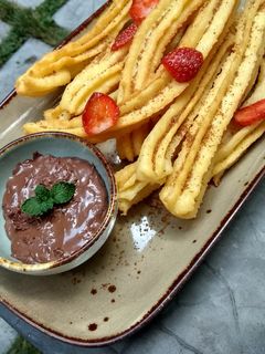Foto resep Churros camilan enak sederhana