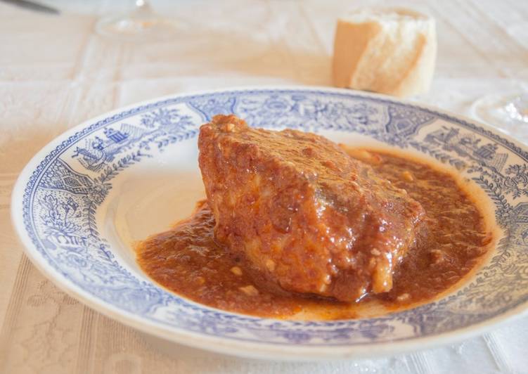 Bacalao a la vizcaina de mi abuela
