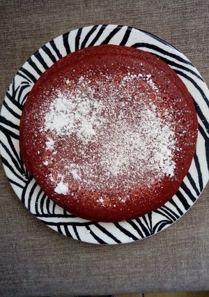 Una foto de Panqueques Red Velvet
