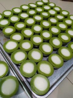 Foto resep Kue nona manis pandan / cantik manis