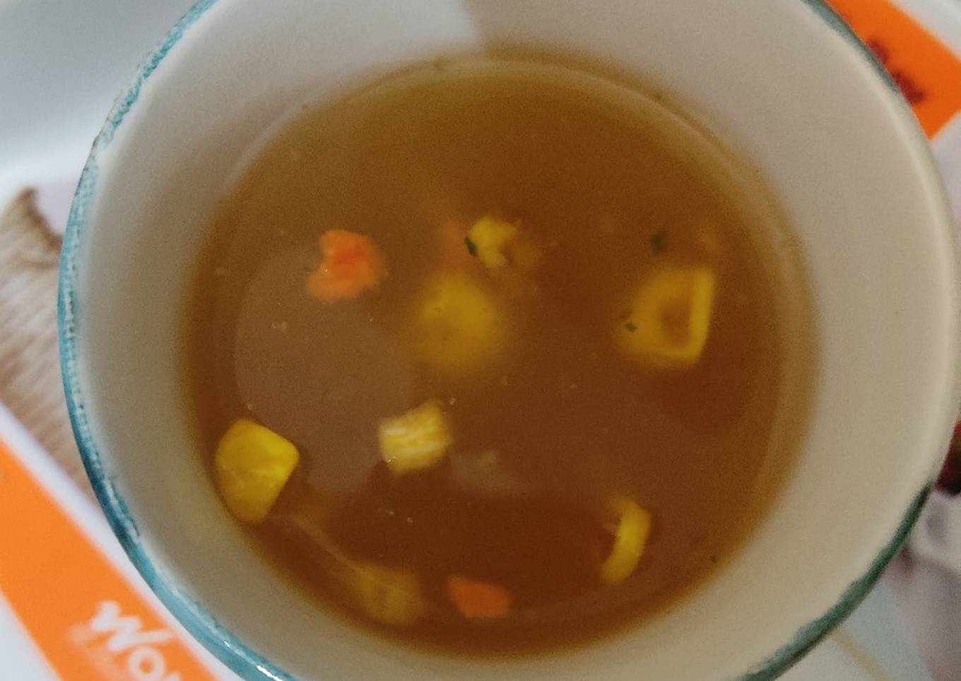 Sweetcorn soup
