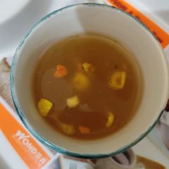 A picture of Sweetcorn soup.