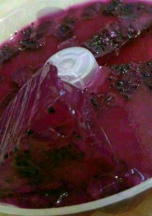 Foto resep Agar-agar Nutrigel Strawberry Buah Naga