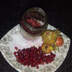 A picture of Homemade anaar daana.
