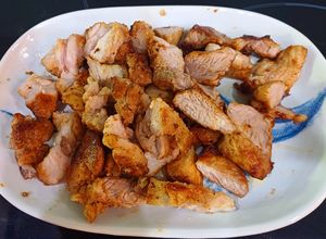 Hình của món Thịt heo chiên (nướng).