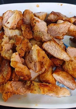 Hình của món Thịt heo chiên (nướng).