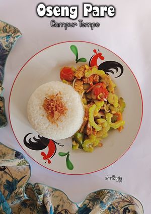 Foto resep Tumis Pare Campur Tempe
