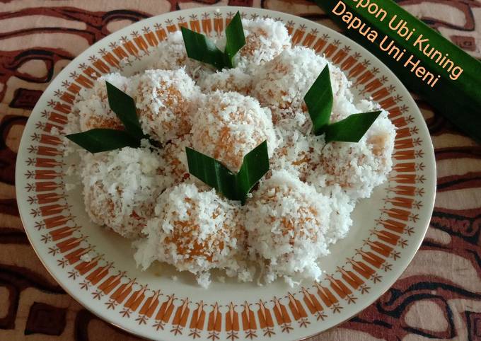 Resep Klepon Ubi Kuning/ungu Anti Gagal