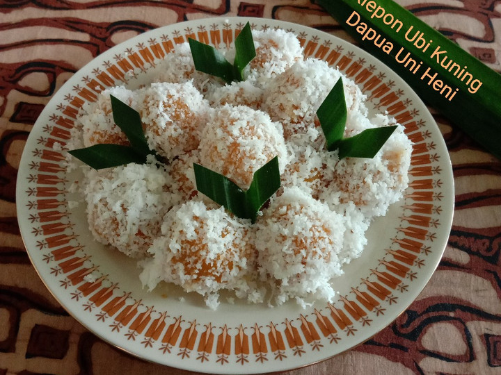 Resep Klepon Ubi Kuning/ungu Anti Gagal