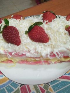 Foto resep Strawbery Layer Cake