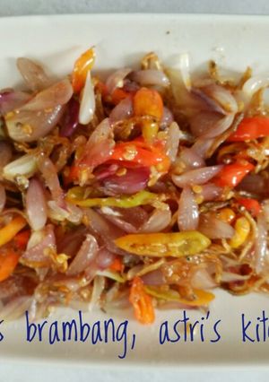 Foto resep Tumis bawang merah / tumis brambang
