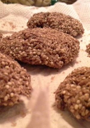 Una foto de Galletitas de quinoa saladas. Súper nutritivas y sanitas