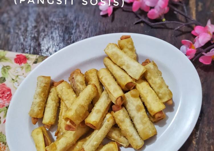 Pansos (Pangsit Sosis)