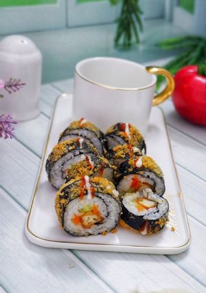 Foto resep Sushi Roll Crispy Praktis
