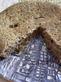 Una foto de Tortilla de berenjena y atún en Thermomix