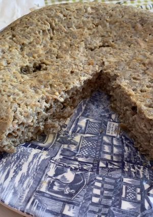 Foto principal de Tortilla de berenjena y atún en Thermomix