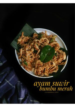 Foto resep Ayam Suwir Bumbu Merah