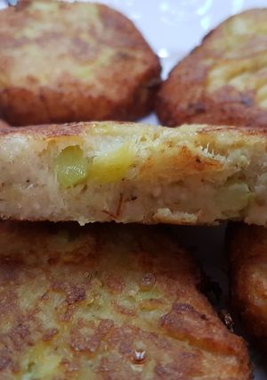Una foto de Hamburguesas caseras de calabacín 🥒