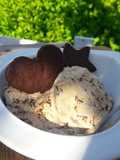 Helado de café irlandés
