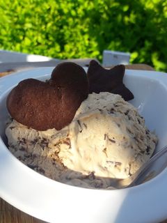 Una foto de Helado de café irlandés