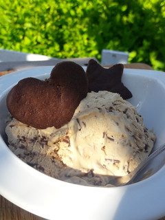 Una foto de Helado de café irlandés