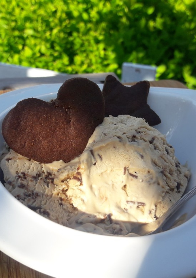 Una foto de Helado de café irlandés