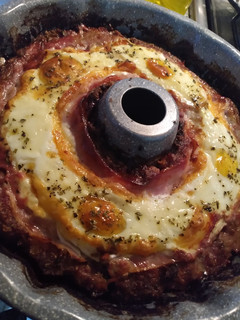 Una foto de Pan de carne relleno