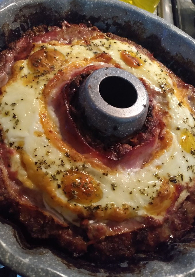 Una foto de Pan de carne relleno